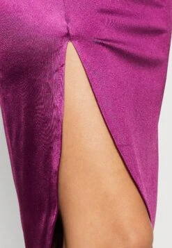 Wal G Niomi One Shoulder Midi - Cocktailjurk - Magenta -Fashion Verkoop 3bf2b77006814a30a6d03d2644220832