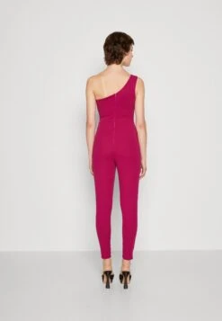 Wal G Rosalita One Shoulder - Jumpsuit - Raspberry -Fashion Verkoop 3c784c5d085f41199a094170e44f2e20