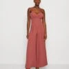 Wal G Thea Wide Leg - Jumpsuit - Dark Mauve Pink -Fashion Verkoop 3cdf631c1467423884dc46549aa7707c