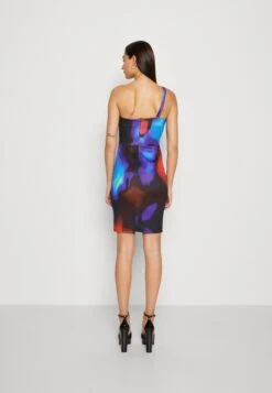 Wal G Vlera Strap Print Midi - Jerseyjurk - Mehrfarbig -Fashion Verkoop 3da762ec8b614605bc5f678268a53417