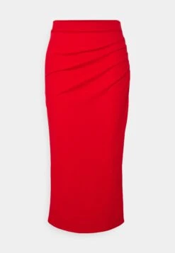 Wal G Reilly Rouched Midi Skirt - Kokerrok - Red 12 Wal G Reilly Rouched Midi Skirt - Kokerrok - Red -Fashion Verkoop 40cee99f1ef148f482cebc26cd7a87c5