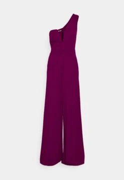 Fleur One Shoulder- Jumpsuit - Plum -Fashion Verkoop 40d85a23606c4e229151fa3a704c9bb6