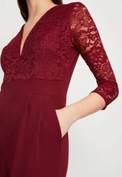 Wal G Lee - Jumpsuit - Wine -Fashion Verkoop 4151e2c825c44bf29287b5973d3d9aca