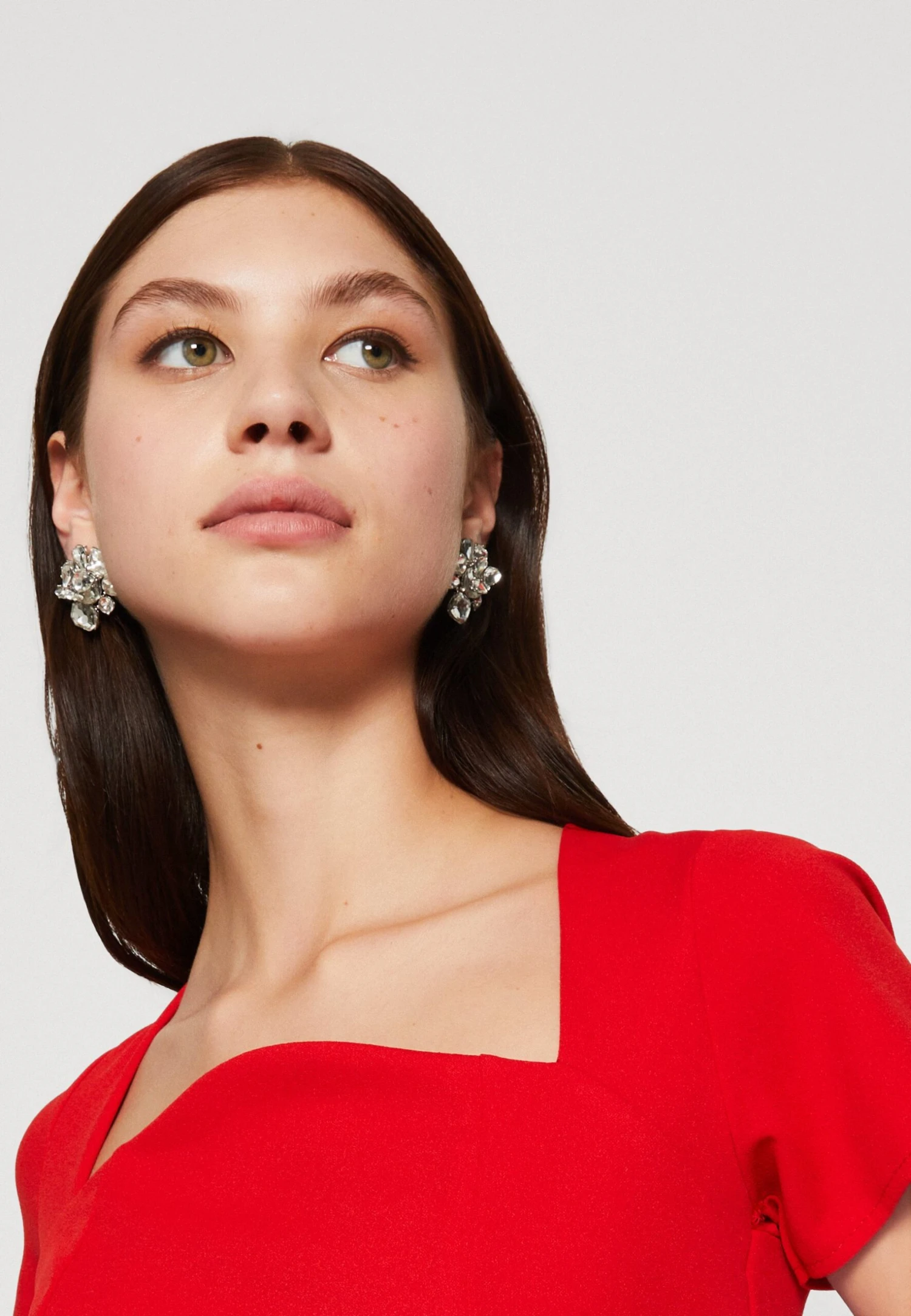 Wal G Brody Curve Neck Skater - Jerseyjurk - Red 6 Wal G Brody Curve Neck Skater - Jerseyjurk - Red - Afbeelding 4