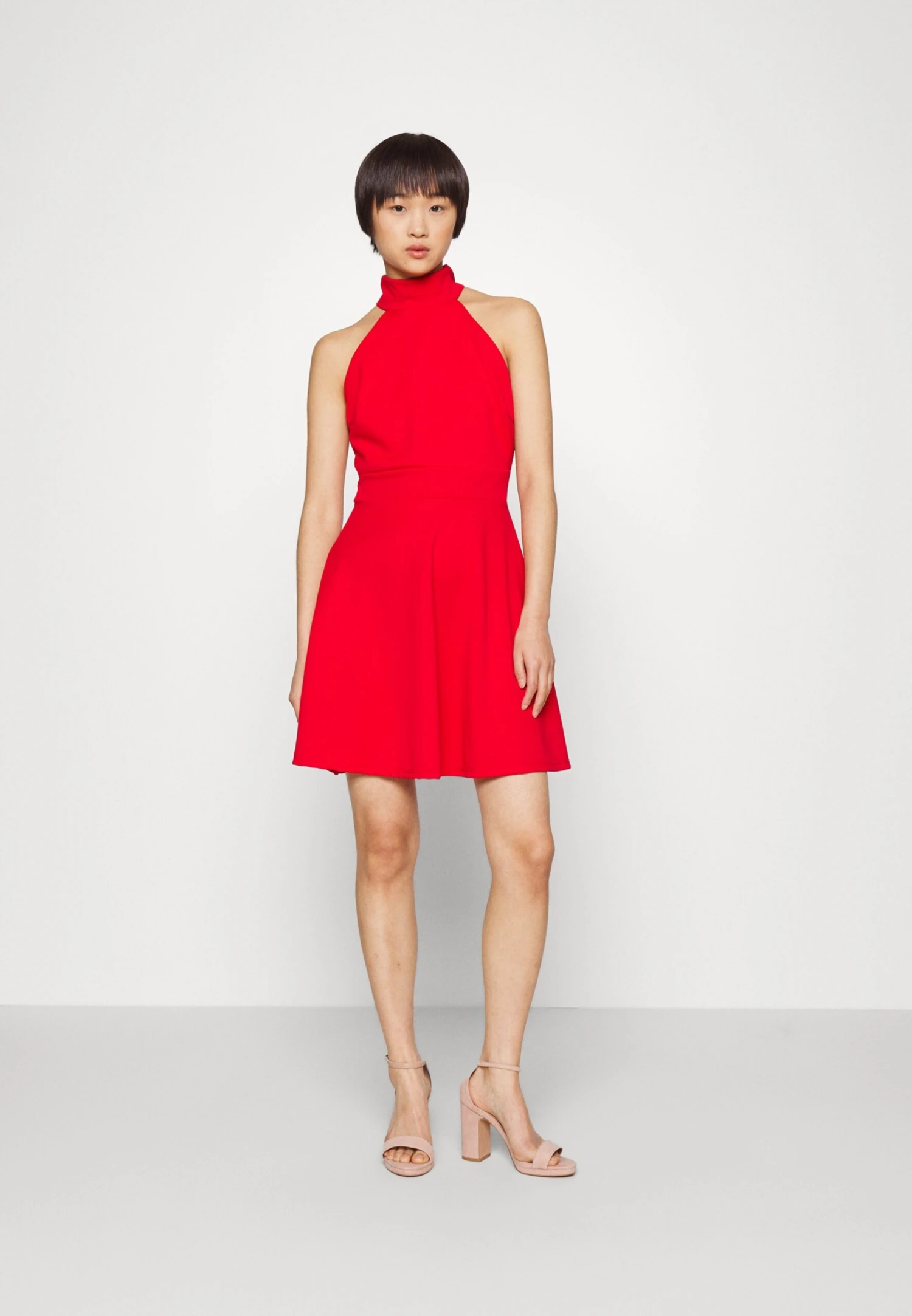 Annie Halter Skater - Jerseyjurk - Red 4 Annie Halter Skater - Jerseyjurk - Red - Afbeelding 2