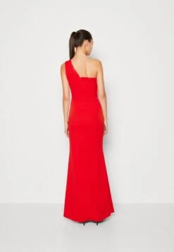 Wal G Wendy One Shoulder Maxi Dress - Jerseyjurk - Red -Fashion Verkoop 43832cc4092d473aad507a1d6e51c082