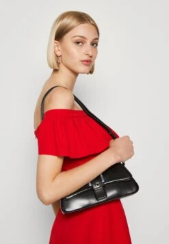 Wal G Alexa Ruffle Skater - Jerseyjurk - Red -Fashion Verkoop 43fbfdda555c4f02af7c3407ad786dff