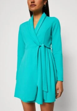 Wal G Pam Wrap Dress - Jerseyjurk - Mint -Fashion Verkoop 455eae2723c34ee980d68fea5ce173c9