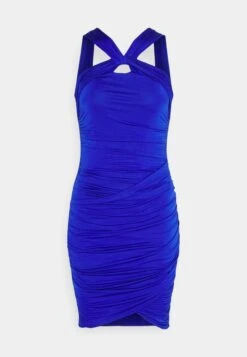 Jessie Tie Mini - Jerseyjurk - Electric Blue -Fashion Verkoop 45bc804f2d024bab87a4d023ff1cde6a