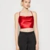 Wal G Milly Strappy - Top - Red -Fashion Verkoop 4a98bc100de8477a9fc62bc7e5aa9ffc