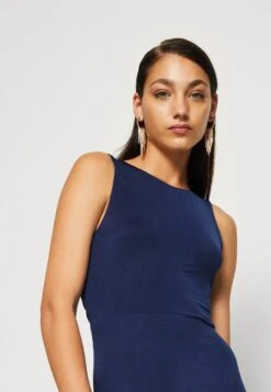 Wal G Becky Open Back Maxi - Jerseyjurk - Navy Blue -Fashion Verkoop 4ad1f6235e9847ea8e1f9f9fe7ba64cc