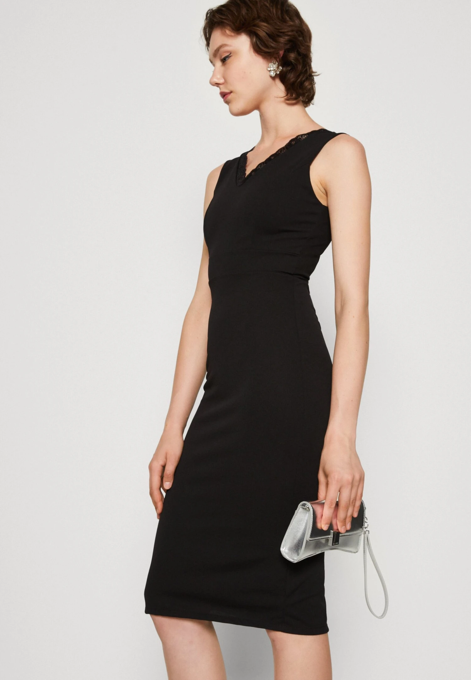 Wal G Joel Midi - Cocktailjurk - Black 6 Wal G Joel Midi - Cocktailjurk - Black - Afbeelding 4