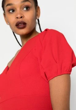 Wal G Zalora One Sleeve Skater Dress - Jerseyjurk - Red -Fashion Verkoop 4dfa9e6dcab0478ba939dda675669742