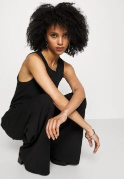 Velisha Wide Leg Trouser - Broek - Black -Fashion Verkoop 4f43a2cccad8457088fc6ca5efdf152e