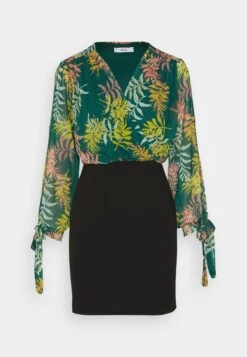 Wal G Cruise Collection Tropical Contrast Mini Dress - Jurk - Multicoloured -Fashion Verkoop 506b7c360e514b998d6f29cb971c7a42