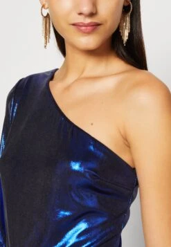 Wal G Hali One Sleeve Midi - Cocktailjurk - Electric Blue -Fashion Verkoop 51f3b5c7c383458ab9721b2c3a9cf59f