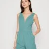 Wal G Cleo V Neck Playlist - Jumpsuit - Sage Green