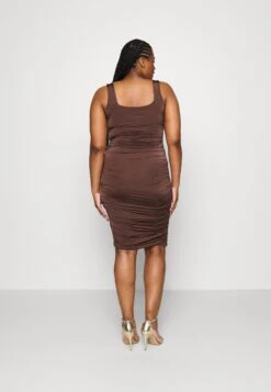 Curve Annabelle Square- Jerseyjurk - Chocolate Brown -Fashion Verkoop 5448563342ab4a9a90cb83b61d6b1dfe