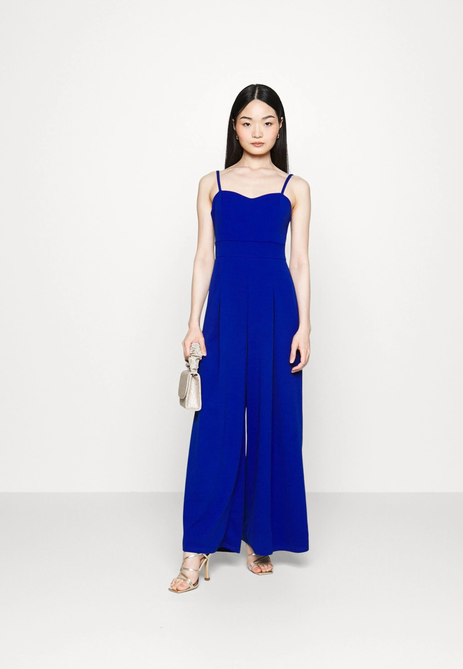 Havana Sweetheart Neck - Jumpsuit - Electric Blue 4 Havana Sweetheart Neck - Jumpsuit - Electric Blue - Afbeelding 2