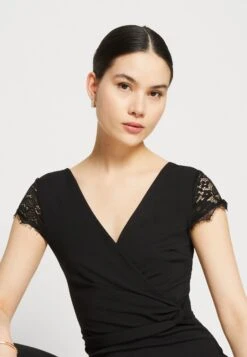 Wal G Cecillian V Neck - Jumpsuit - Black -Fashion Verkoop 57c0ede507ef44039128ad45f2c1076b