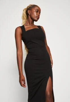 Wal G Brody Curve Neck Midi - Etui-Jurk - Black 11 Wal G Brody Curve Neck Midi - Etui-Jurk - Black -Fashion Verkoop 5886045f2cb649ab9651707976411785