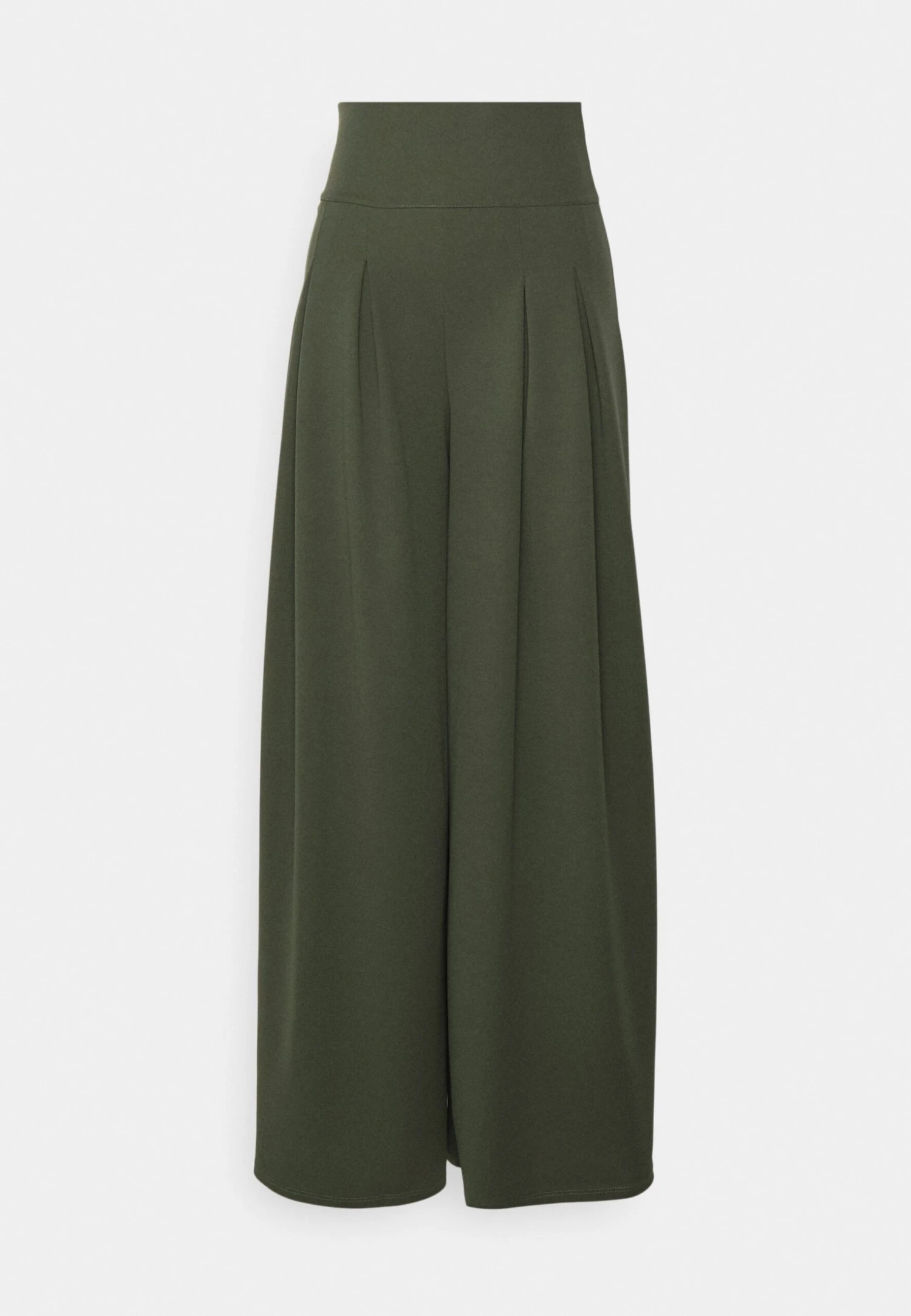 Venisa Wide Leg Trouser - Broek - Dark Khaki 6 Venisa Wide Leg Trouser - Broek - Dark Khaki - Afbeelding 4