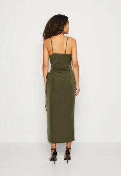Wal G Grace Cut Out Midi - Jerseyjurk - Olive Green -Fashion Verkoop 5fa9160cadfe4f7d9bd5229ee4a6982c