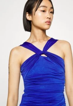 Jessie Tie Mini - Jerseyjurk - Electric Blue -Fashion Verkoop 5ffa847a71d245498c204127c930ef49