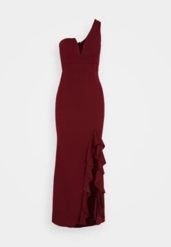 Wal G Soya One Shoulder Maxi Dress - Jerseyjurk - Berry Wine -Fashion Verkoop 627835bf8cff4b529de150ad04a8b2bd