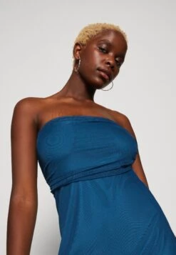 Wal G Dan Mini - Jurk - Dark Teal Blue -Fashion Verkoop 6326cb4e0a7842158c390bc1841f3e06