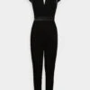 Wal G Pinny Cut Out - Jumpsuit - Black -Fashion Verkoop 6455a9667626472b9a45dfd832d239ac