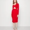 Wal G Lacey Midi Dress - Cocktailjurk - Red 2 Wal G Lacey Midi Dress - Cocktailjurk - Red -Fashion Verkoop 64e0f7e7d4174ea1968a9c2a265a138c