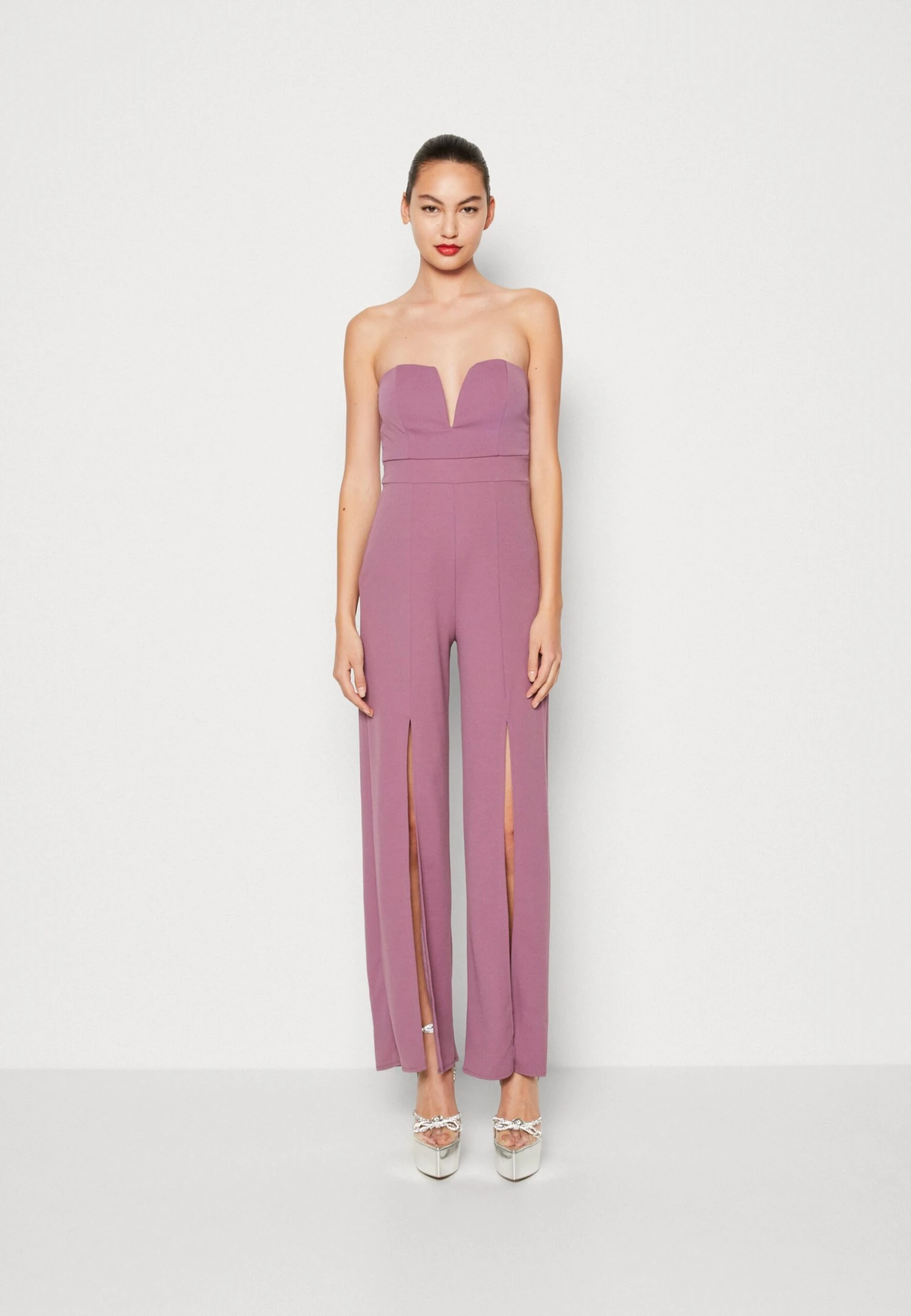 Wal G Laney Cupped - Jumpsuit - Mauve Pink 3 Wal G Laney Cupped - Jumpsuit - Mauve Pink