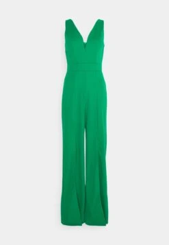 Steven Front Slit - Jumpsuit - Leaf Green -Fashion Verkoop 659170c13f90419d903de04df90571b3