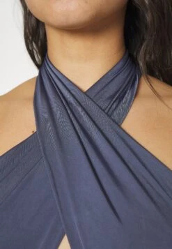 Wal G Party Jojo Halter - Jumpsuit - Denim Blue -Fashion Verkoop 691d1c9990034b0a9dc7af82333c9b4b