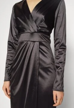 Wal G Reana Long Sleeve Midi - Cocktailjurk - Black -Fashion Verkoop 69e40f40c8d24a4592dff4b89deceda0