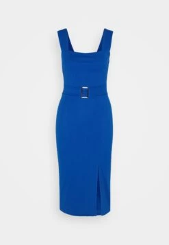 Wal G Jumina Buckle Midi - Jerseyjurk - Electric Blue -Fashion Verkoop 69ed6a0c8233419098b28242a05dc8ad