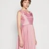 Wal G Logan Cowl Neck Midi - Cocktailjurk - Mauve Pink -Fashion Verkoop 6c56243eaad640d180916d6282152eed