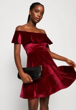 Wal G Stacey Skater - Cocktailjurk - Wine -Fashion Verkoop 6cb0b37a206041fcb73847c7149849ba