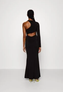 Mila Asymmetric- Maxi-Jurk - Black 11 Mila Asymmetric- Maxi-Jurk - Black -Fashion Verkoop 6ed843edf92646e2bab7c421421efead
