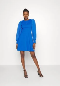 Wal G Kat Sleeve Dress - Jurk - Electric Blue -Fashion Verkoop 6f369c61630a4eab995c2f160a70abd9