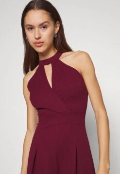 Wal G Arry Wide Leg- Jumpsuit - Wine -Fashion Verkoop 6f6a6dc081a0499682a0ee085950a971