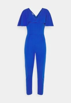 Liyavi Cape Sleeve - Jumpsuit - Electric Blue -Fashion Verkoop 73434c4b238d465985b6848a371d5203