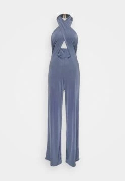 Wal G Party Jojo Halter - Jumpsuit - Denim Blue -Fashion Verkoop 73e5be01bd7a41e6902c82c16ad77209