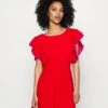 Max Ruffle Skater - Cocktailjurk - Red/Fuchsia -Fashion Verkoop 75703a2309ca440297dd6f88010b9cac