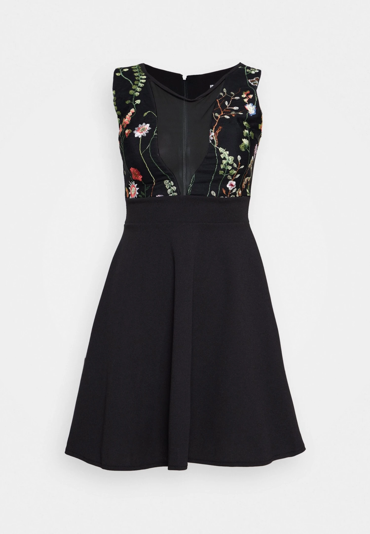 Wal G Skater Dress - Cocktailjurk - Black/Red 7 Wal G Skater Dress - Cocktailjurk - Black/Red - Afbeelding 5