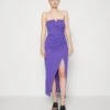 Wal G Gina V Neck Maxi - Jerseyjurk - Purple -Fashion Verkoop 76e18613966f4301b208b31054828729
