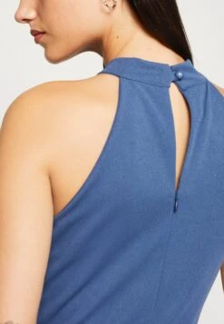 Wal G Hannah Cut Out Maxi - Galajurk - Denim Blue -Fashion Verkoop 7784bf8caf0d4214a49b5f5b4f854220