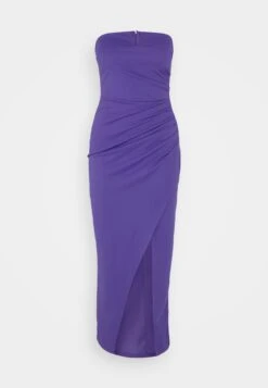 Wal G Gina V Neck Maxi - Jerseyjurk - Purple -Fashion Verkoop 7865cd443dc04fdbbb28873429f31e30