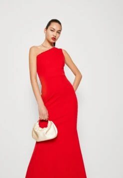 Wal G Wendy One Shoulder Maxi Dress - Jerseyjurk - Red -Fashion Verkoop 792770ad2bee46eda23d14c8943a5ec8